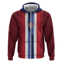 Custom Norway Football 2026 Zip Hoodie Road To Champions - Wonder Print Shop