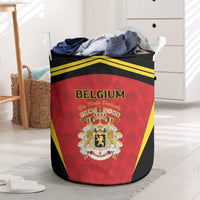 Belgium Football 2026 Laundry Basket Red Devils Pride - Wonder Print Shop