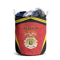 Belgium Football 2026 Laundry Basket Red Devils Pride - Wonder Print Shop