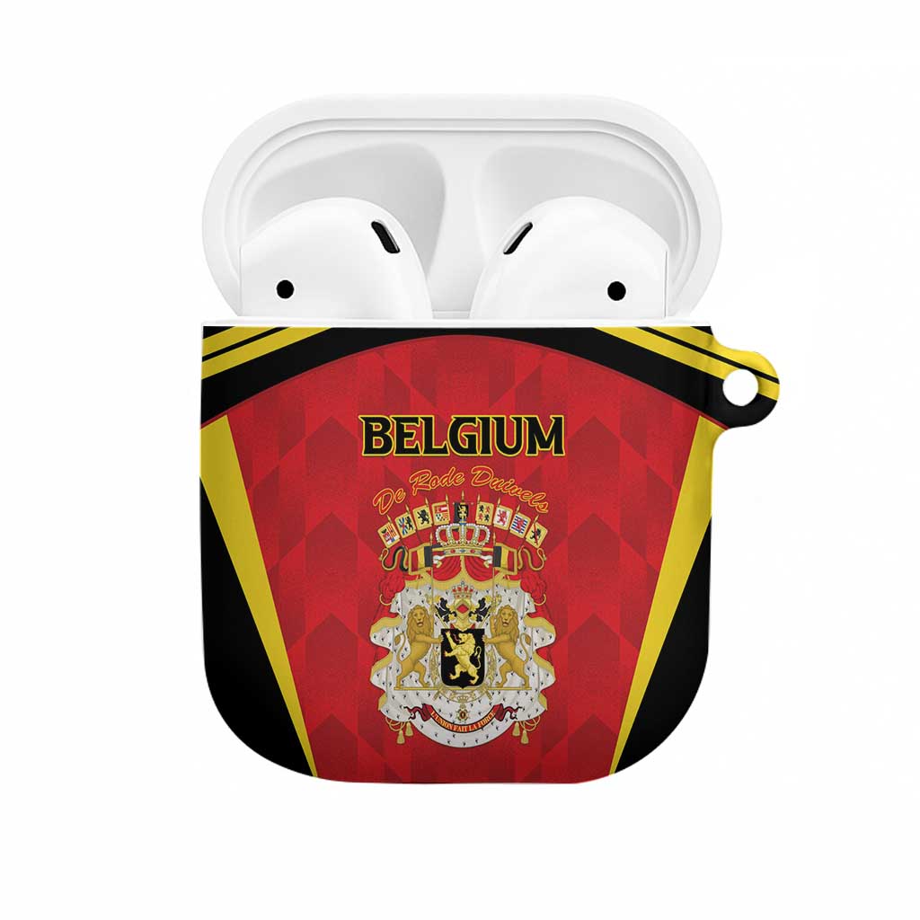 Belgium Football 2026 AirPods Case Red Devils Pride - Wonder Print Shop