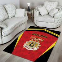 Belgium Football 2026 Area Rug Red Devils Pride - Wonder Print Shop