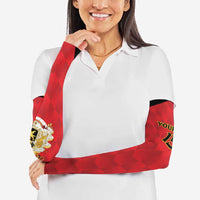 Custom Belgium Football 2026 Arm Sleeves Red Devils Pride - Wonder Print Shop