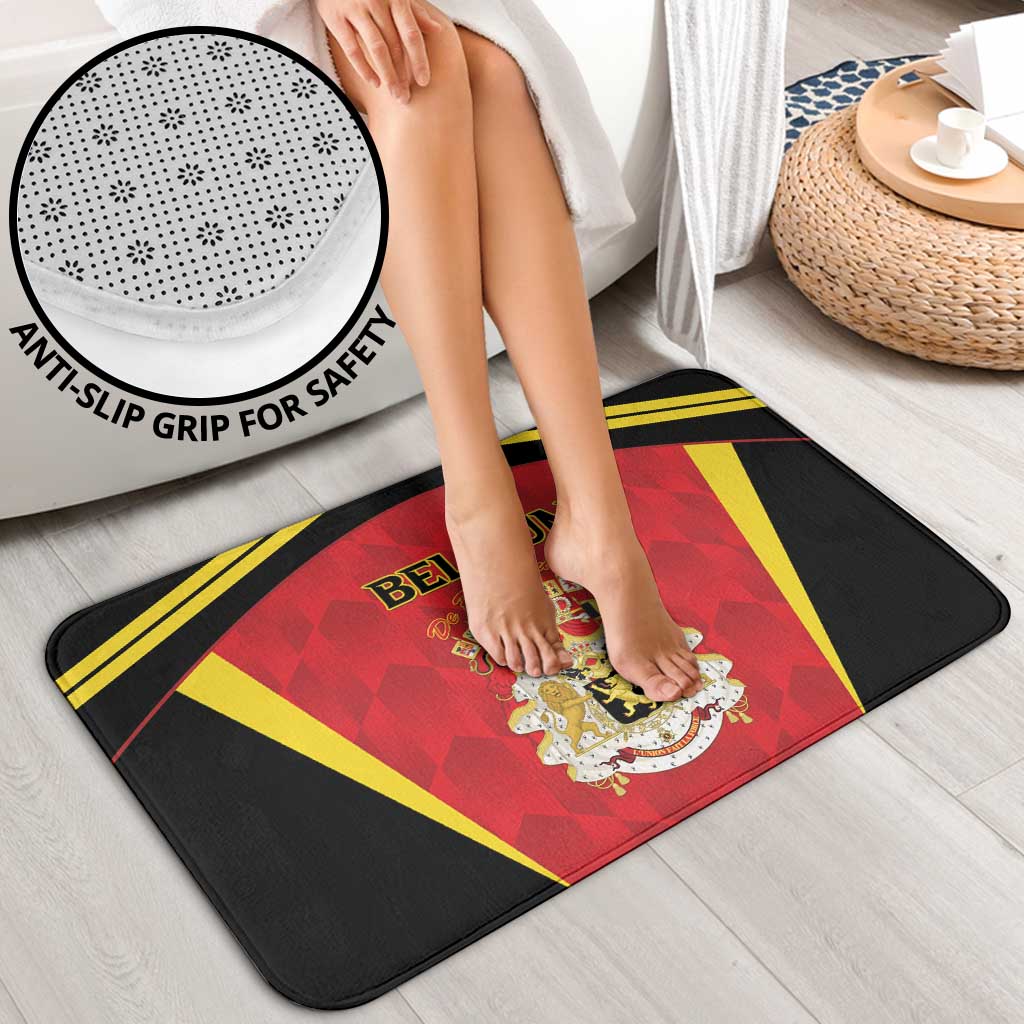 Belgium Football 2026 Bathroom Set Red Devils Pride - Wonder Print Shop