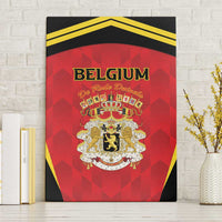Belgium Football 2026 Canvas Wall Art Red Devils Pride - Wonder Print Shop