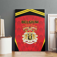 Belgium Football 2026 Canvas Wall Art Red Devils Pride - Wonder Print Shop