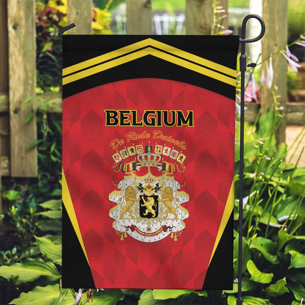 Belgium Football 2026 Garden Flag Red Devils Pride - Wonder Print Shop