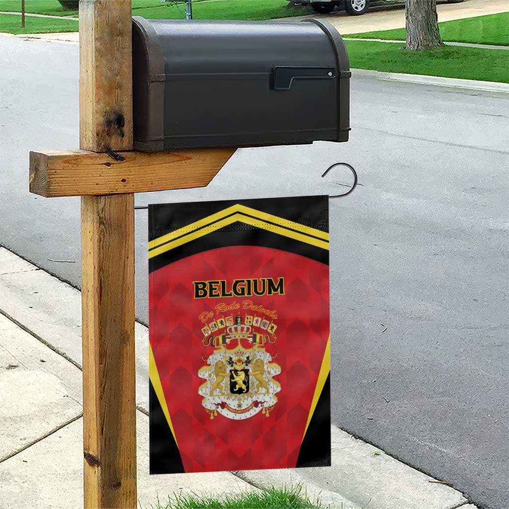 Belgium Football 2026 Garden Flag Red Devils Pride - Wonder Print Shop