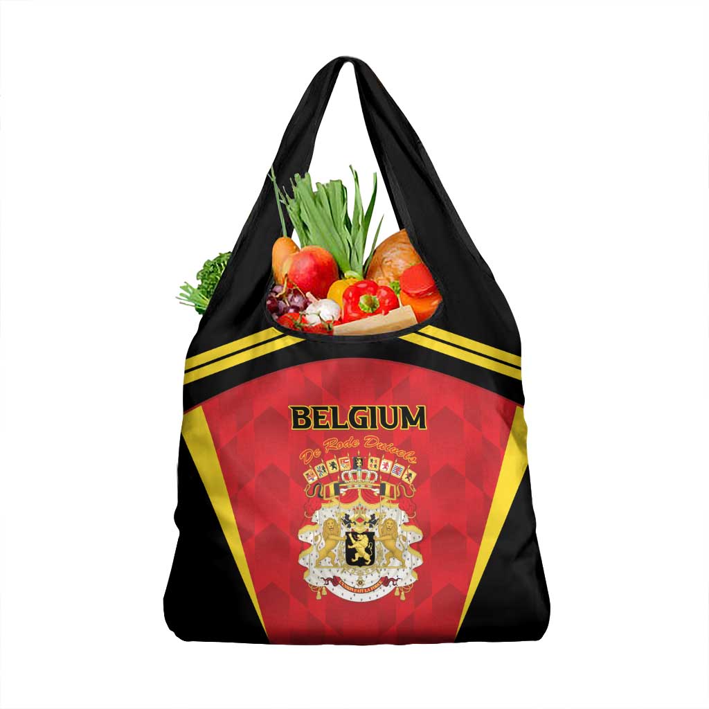 Belgium Football 2026 Grocery Bag Red Devils Pride - Wonder Print Shop