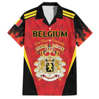 Custom Belgium Football 2026 Hawaiian Shirt Red Devils Pride - Wonder Print Shop