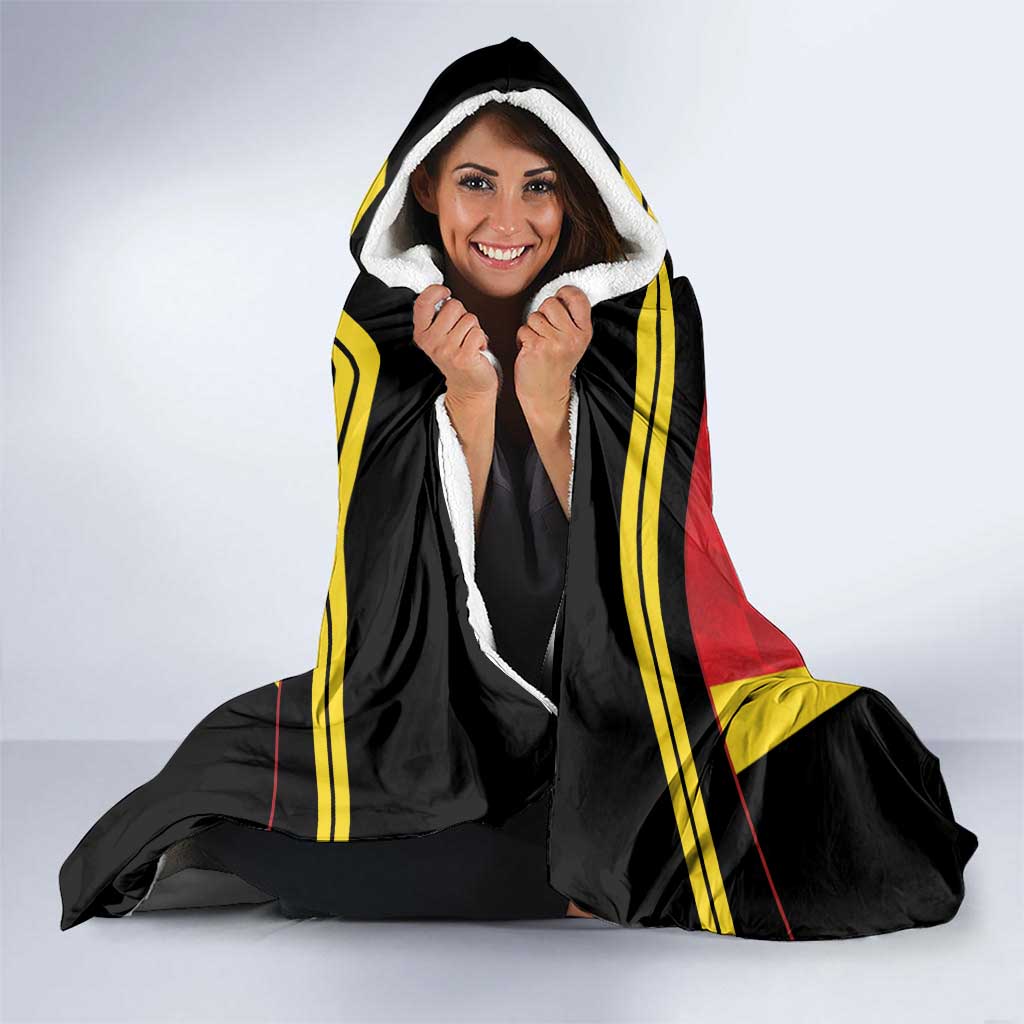 Belgium Football 2026 Hooded Blanket Red Devils Pride - Wonder Print Shop
