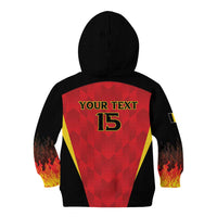 Custom Belgium Football 2026 Kid Hoodie Red Devils Pride - Wonder Print Shop
