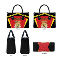 Belgium Football 2026 Leather Bag Red Devils Pride - Wonder Print Shop