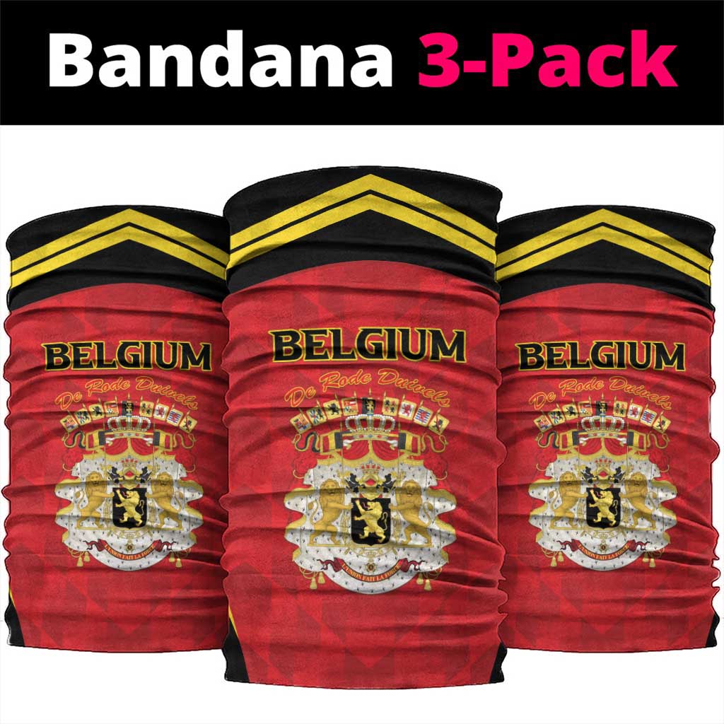 Belgium Football 2026 Neck Gaiter Red Devils Pride - Wonder Print Shop