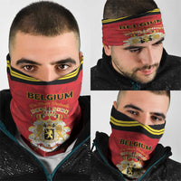 Belgium Football 2026 Neck Gaiter Red Devils Pride - Wonder Print Shop