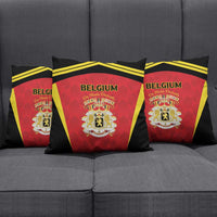 Belgium Football 2026 Pillow Cover Red Devils Pride - Wonder Print Shop