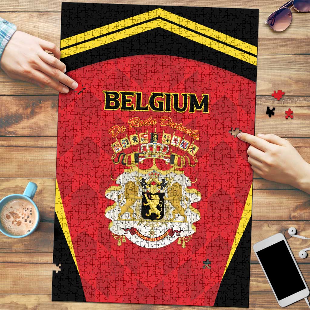 Belgium Football 2026 Puzzle Red Devils Pride - Wonder Print Shop