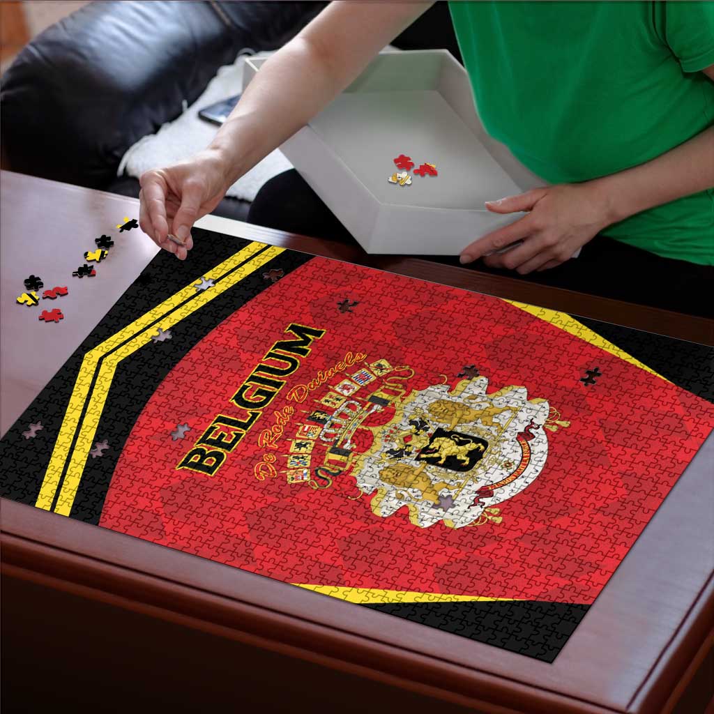 Belgium Football 2026 Puzzle Red Devils Pride - Wonder Print Shop