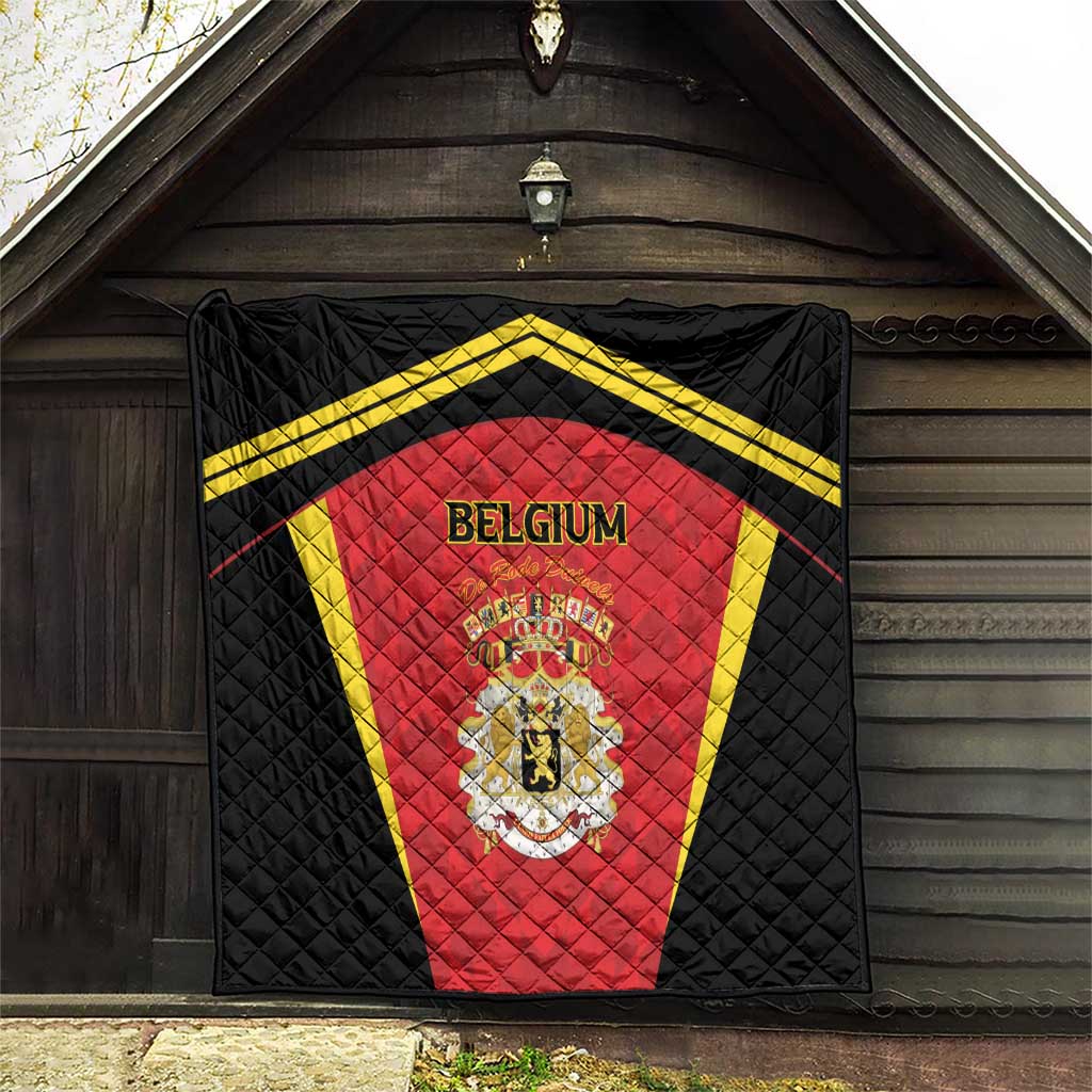 Belgium Football 2026 Quilt Red Devils Pride - Wonder Print Shop