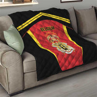 Belgium Football 2026 Quilt Red Devils Pride - Wonder Print Shop
