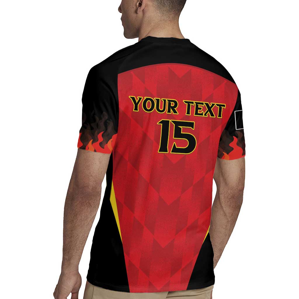 Custom Belgium Football 2026 Rugby Jersey Red Devils Pride - Wonder Print Shop