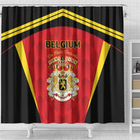 Belgium Football 2026 Shower Curtain Red Devils Pride - Wonder Print Shop