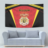 Belgium Football 2026 Tapestry Red Devils Pride - Wonder Print Shop