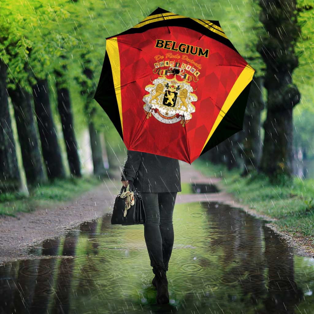 Belgium Football 2026 Umbrella Red Devils Pride - Wonder Print Shop