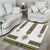 Ethiopian Traditional Habesha Costume Area Rug Cross With Tilet Pattern