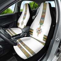 Ethiopian Traditional Habesha Costume Car Seat Cover Cross With Tilet Pattern
