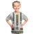 Ethiopian Traditional Habesha Costume Kid T Shirt Cross With Tilet Pattern