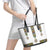 Ethiopian Traditional Habesha Costume Leather Tote Bag Cross With Tilet Pattern
