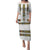 Ethiopian Traditional Habesha Costume Puletasi Cross With Tilet Pattern