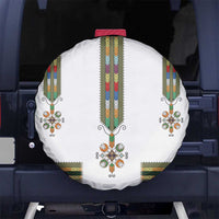 Ethiopian Traditional Habesha Costume Spare Tire Cover Cross With Tilet Pattern