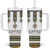 Ethiopian Traditional Habesha Costume Tumbler With Handle Cross With Tilet Pattern