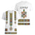 Ethiopian Traditional Habesha Costume Women V-Neck T-Shirt Cross With Tilet Pattern