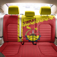 Tigray Region Back Car Seat Cover Tigray Emblem With Flag Map