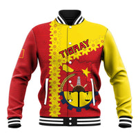 Tigray Region Baseball Jacket Tigray Emblem With Flag Map