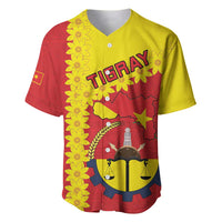 Tigray Region Baseball Jersey Tigray Emblem With Flag Map