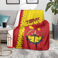 Tigray Region Blanket Tigray Emblem With Flag Map