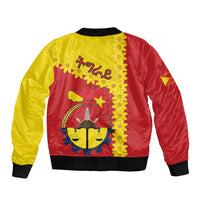 Tigray Region Bomber Jacket Tigray Emblem With Flag Map