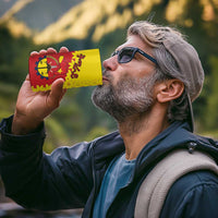 Tigray Region 4 in 1 Can Cooler Tumbler Tigray Emblem With Flag Map