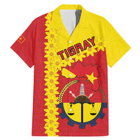 Tigray Region Family Matching Mermaid Dress and Hawaiian Shirt Tigray Emblem With Flag Map