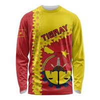 Tigray Region Long Sleeve Shirt Tigray Emblem With Flag Map