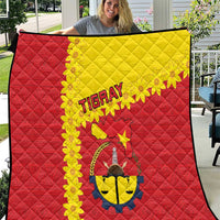 Tigray Region Quilt Tigray Emblem With Flag Map