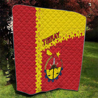 Tigray Region Quilt Tigray Emblem With Flag Map