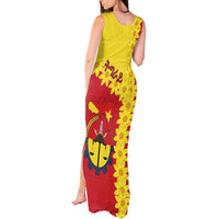 Tigray Region Tank Maxi Dress Tigray Emblem With Flag Map