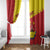 Tigray Region Window Curtain Tigray Emblem With Flag Map