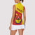 Tigray Region Women Sleeveless Polo Shirt Tigray Emblem With Flag Map