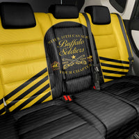 Personalized Buffalo Soldiers Back Car Seat Cover 9th & 10th Cavalry Regiment