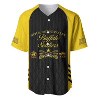 Personalized Buffalo Soldiers Baseball Jersey 9th & 10th Cavalry Regiment